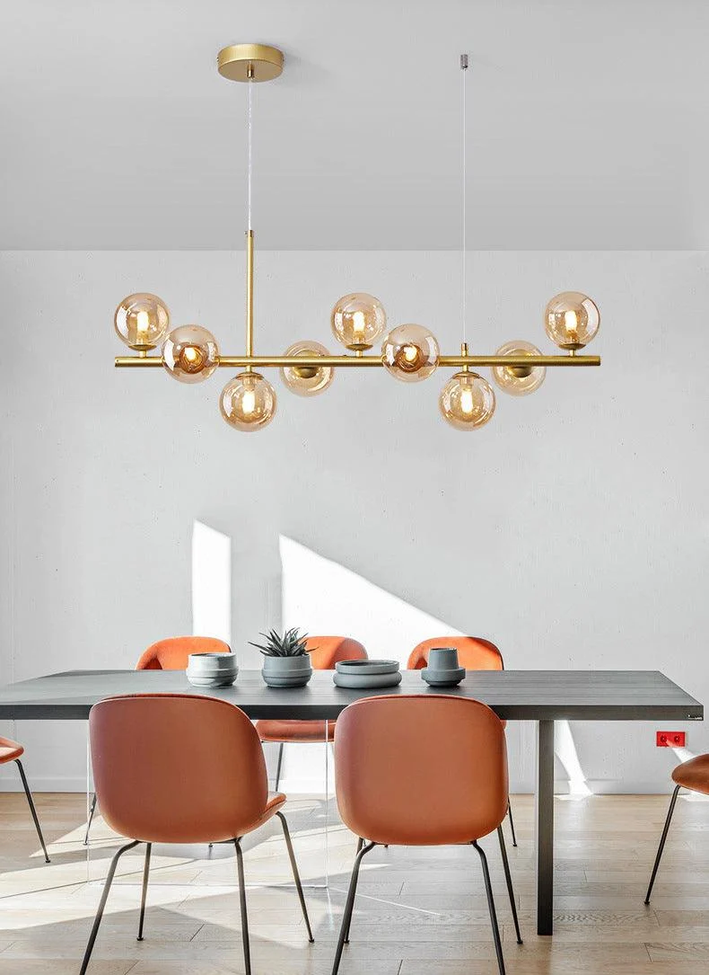 Hampton - Modern Horizontal Chandelier -Bathlova