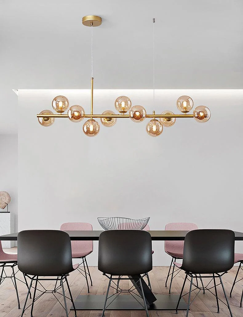 Hampton - Modern Horizontal Chandelier -Bathlova