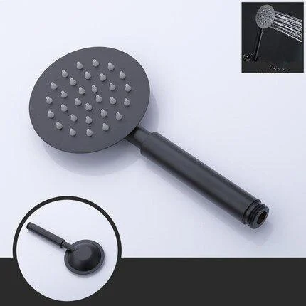 Hand-held Rainfall Shower Nozzle High-Pressure Handheld Shower Head -Bathlova