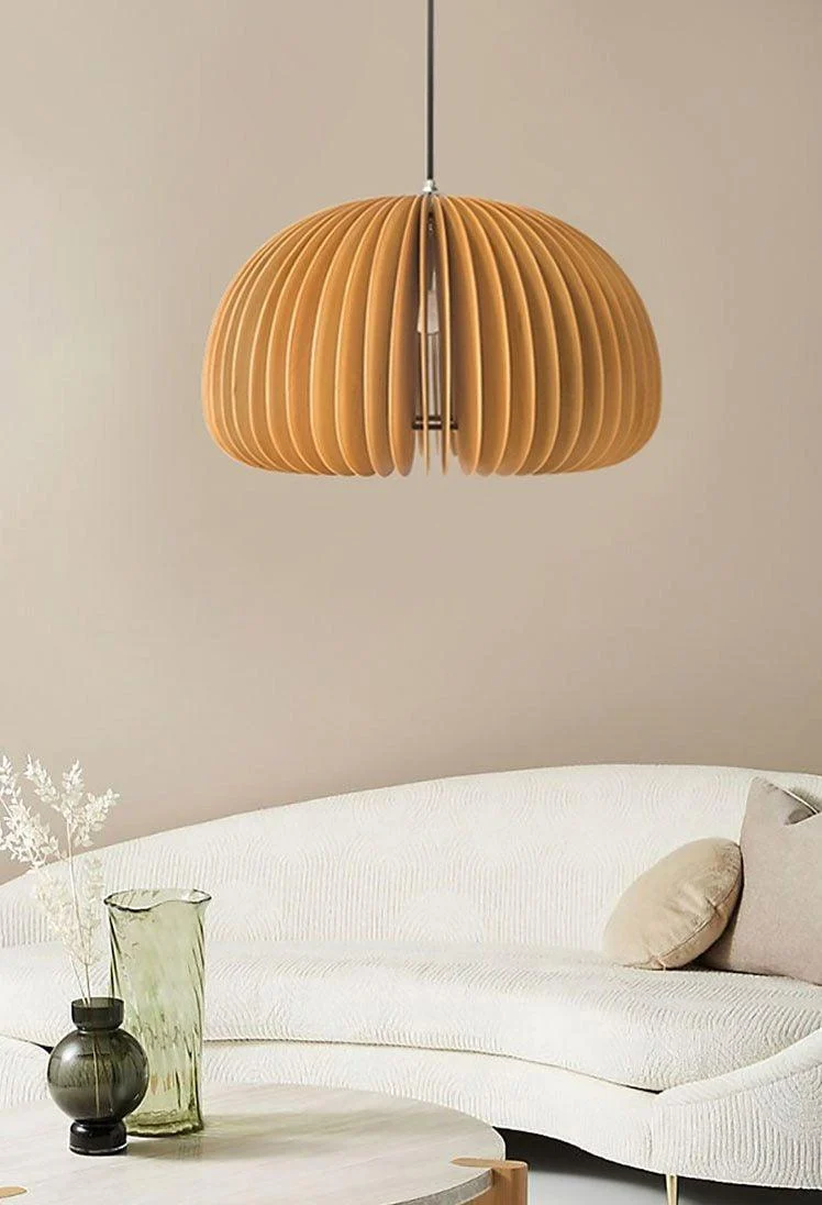 Handcrafted Bamboo Pendant Light -Bathlova