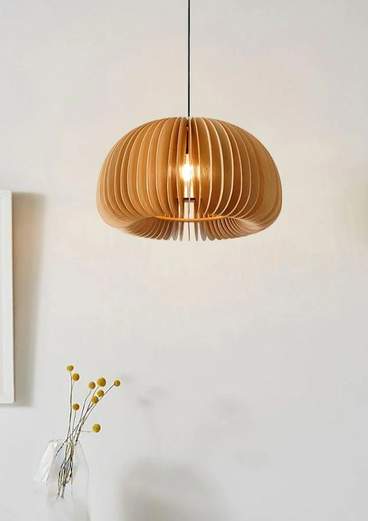 Handcrafted Bamboo Pendant Light -Bathlova