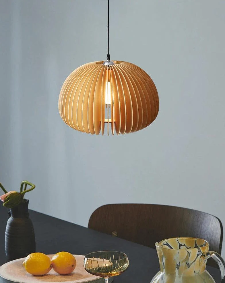 Handcrafted Bamboo Pendant Light -Bathlova