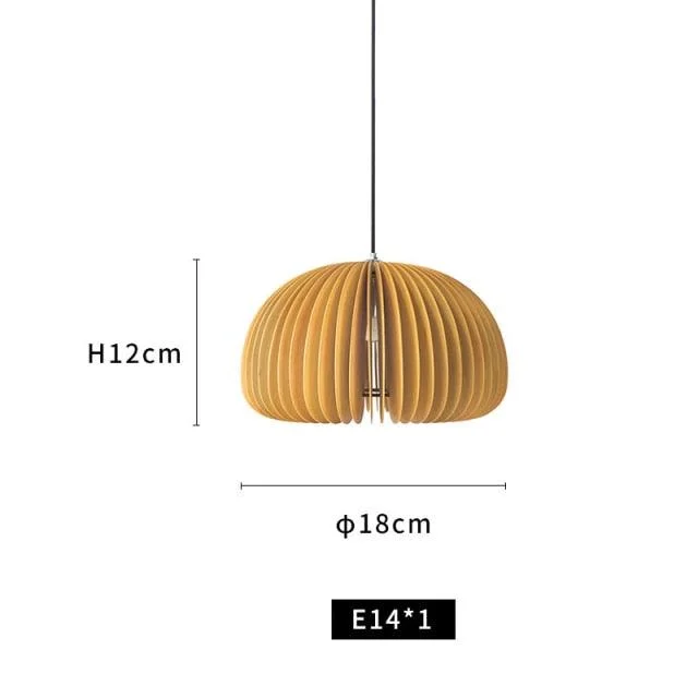 Handcrafted Bamboo Pendant Light -Bathlova