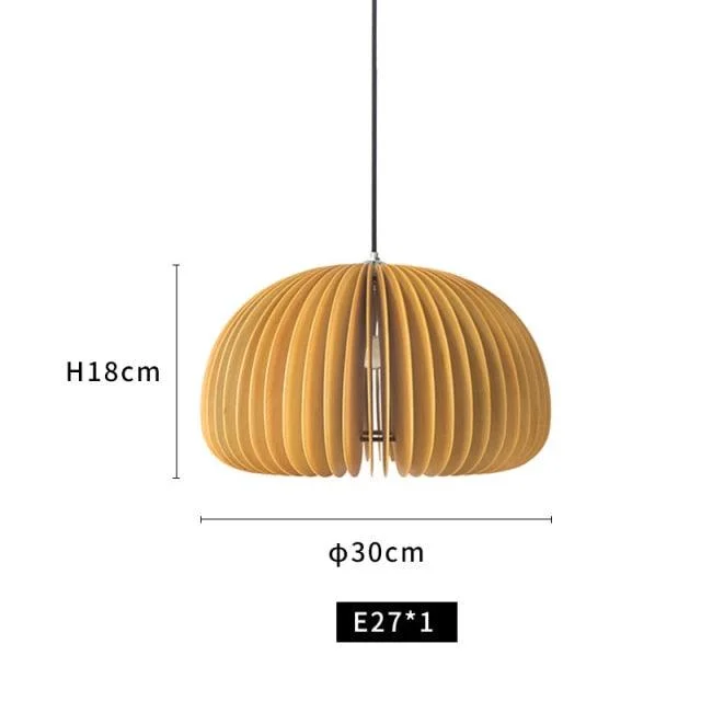 Handcrafted Bamboo Pendant Light -Bathlova