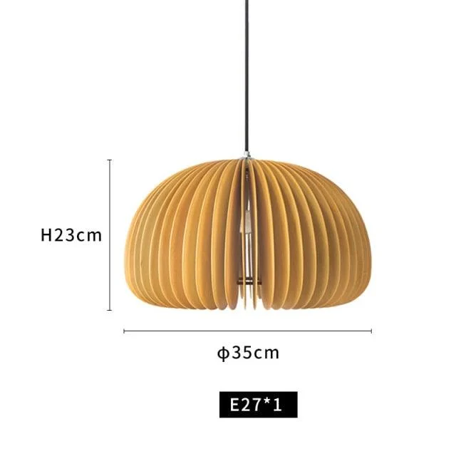 Handcrafted Bamboo Pendant Light -Bathlova