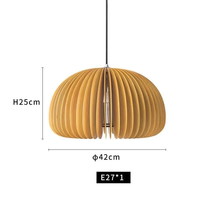 Handcrafted Bamboo Pendant Light -Bathlova