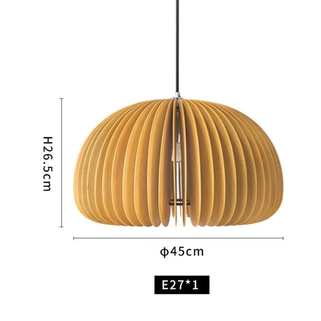 Handcrafted Bamboo Pendant Light -Bathlova