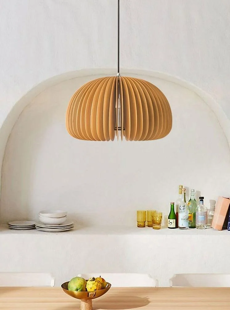 Handcrafted Bamboo Pendant Light -Bathlova