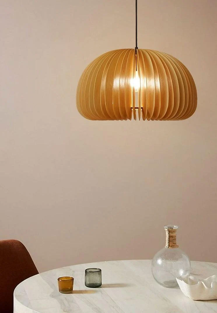 Handcrafted Bamboo Pendant Light -Bathlova