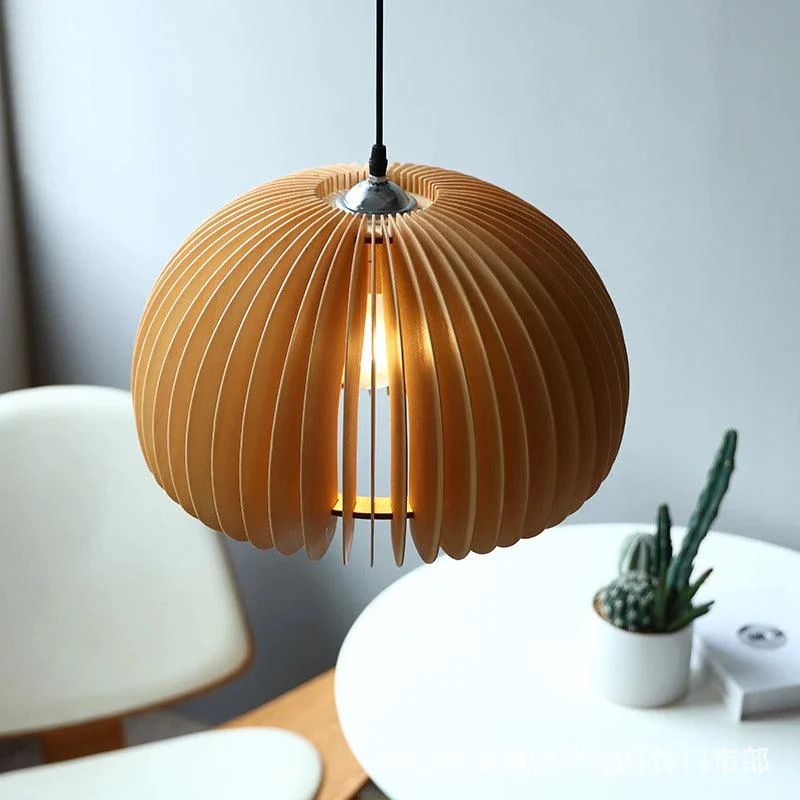 Handcrafted Bamboo Pendant Light -Bathlova