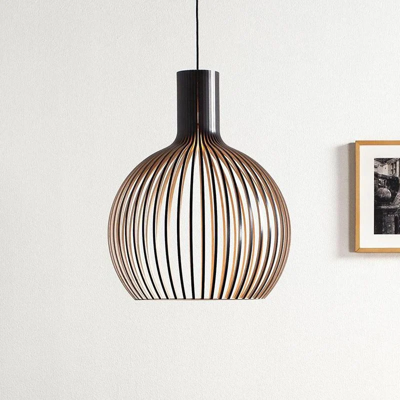 Handcrafted Wood Pendant Lights -Bathlova