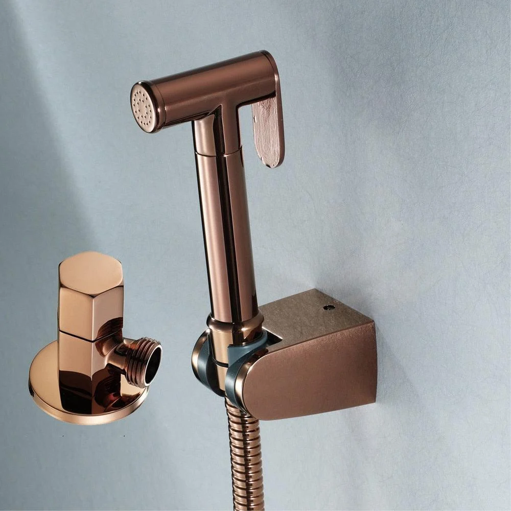 Handheld Bidet Sprayer Douche Toilet Kit Bidet Tap Valve Set -Bathlova