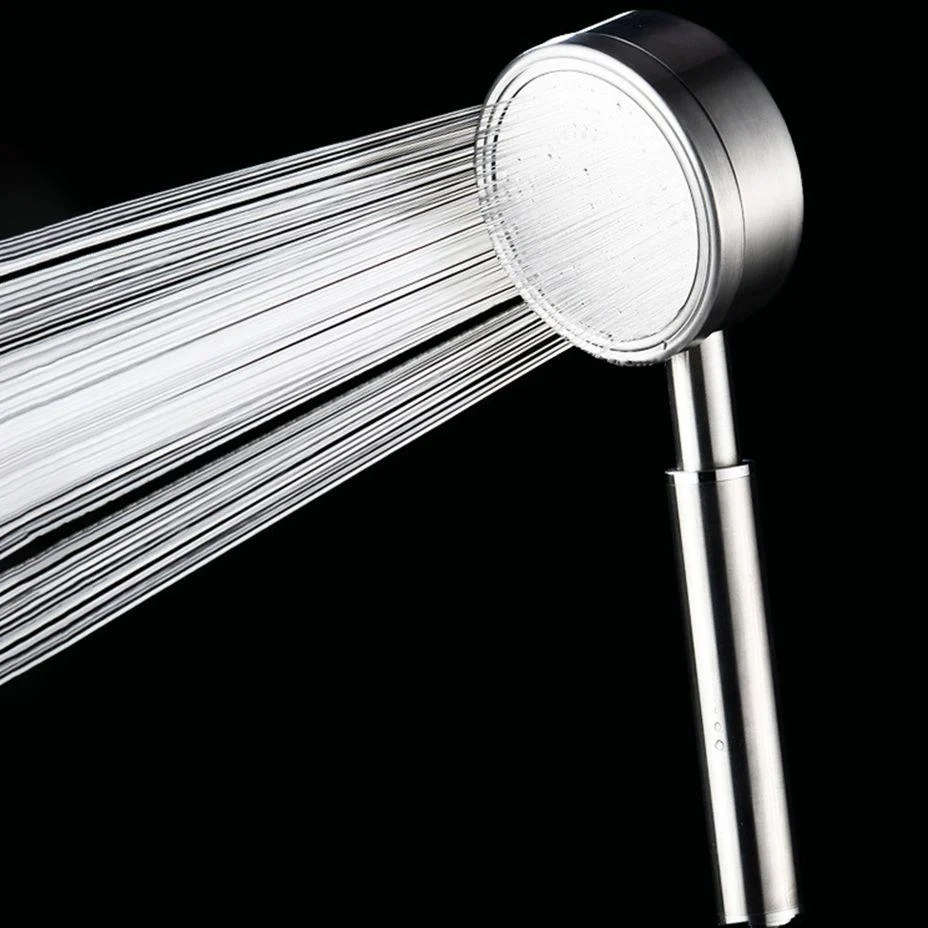 Handheld Shower Head Pressurized 304 Stainless Steel Shower Head -Bathlova