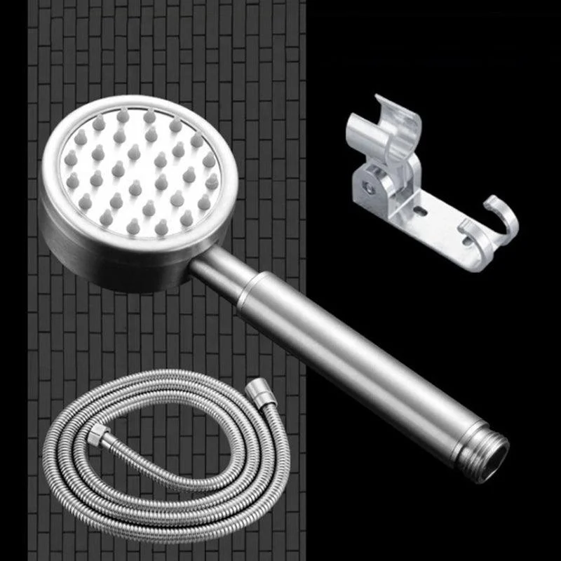 Handheld Shower Head Pressurized 304 Stainless Steel Shower Head -Bathlova