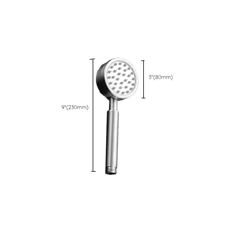 Handheld Shower Head Pressurized 304 Stainless Steel Shower Head -Bathlova