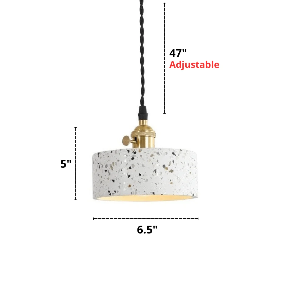 Hubble - Modern Terrazzo Pendant Lights -Bathlova