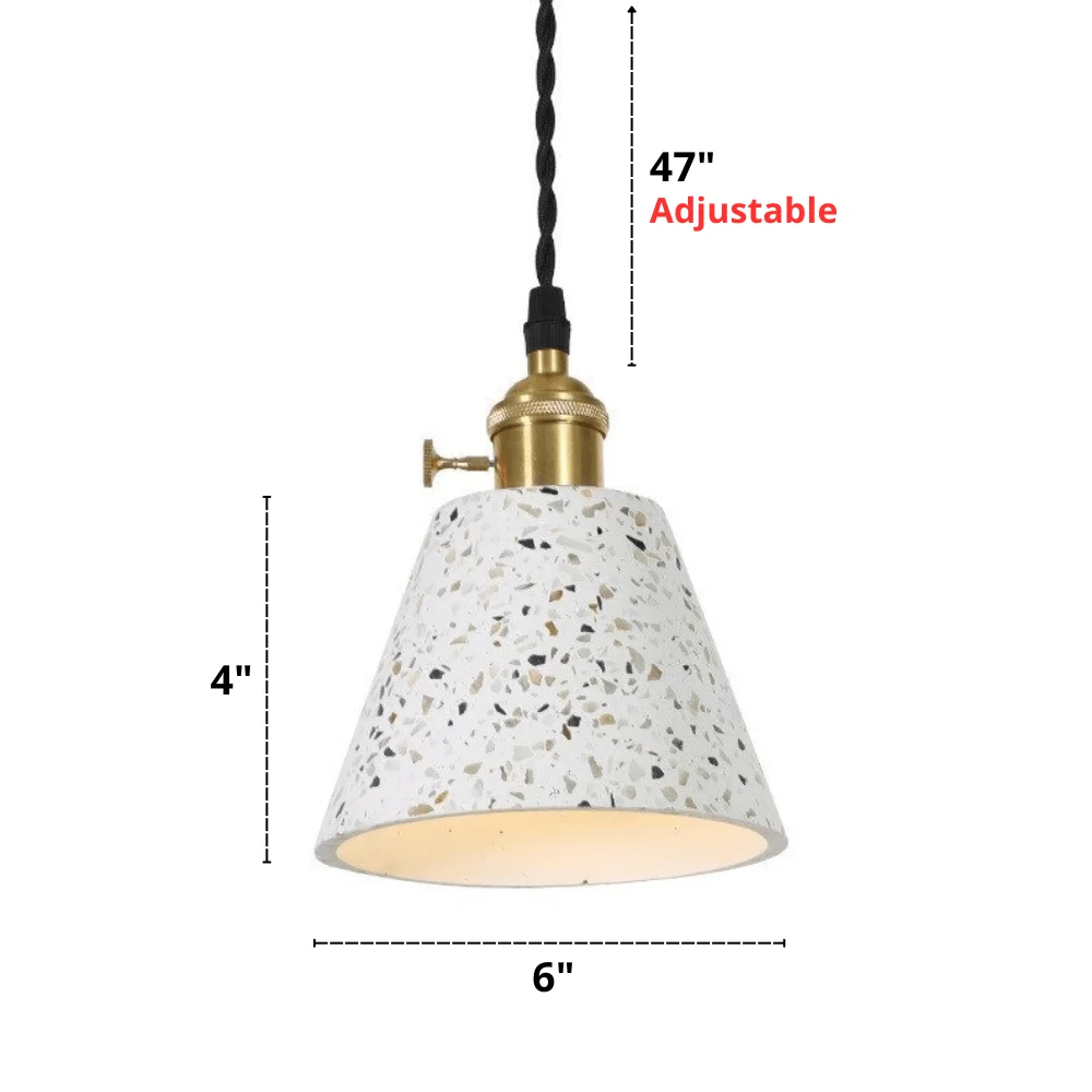 Hubble - Modern Terrazzo Pendant Lights -Bathlova