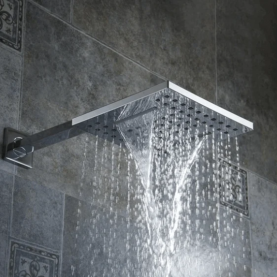 Huxley - Multi-Piece Rainfall Shower Head -Bathlova