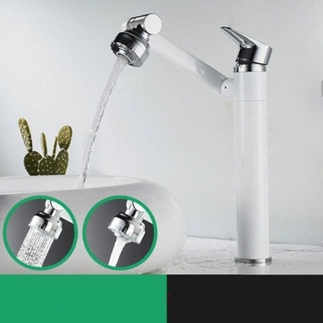 Index Bath 2 in 1 Black Tap Basin Tap Kitchen Sink Tap Mixer Aerator -Bathlova