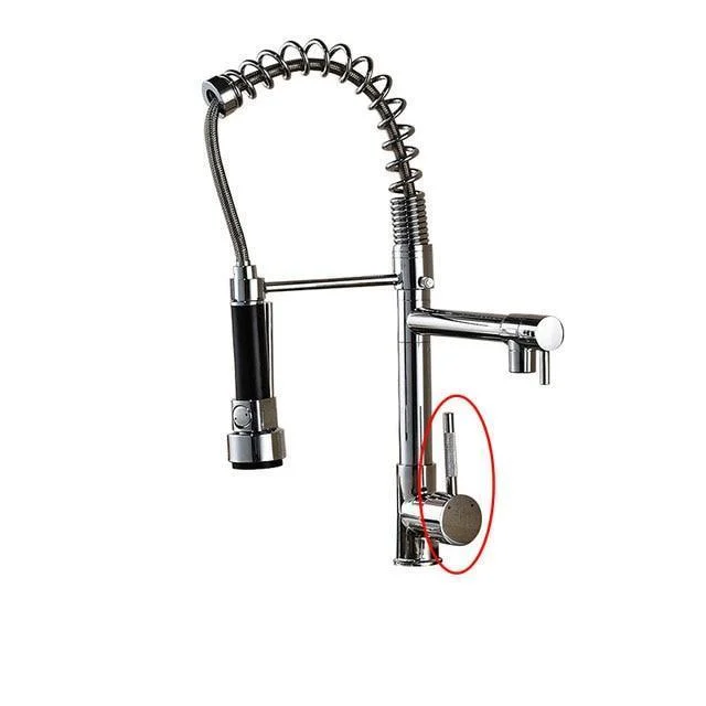 Index Bath 360 Brass Multifunctional Tap Pull Down Dual Spout Kitchen Tap -Bathlova