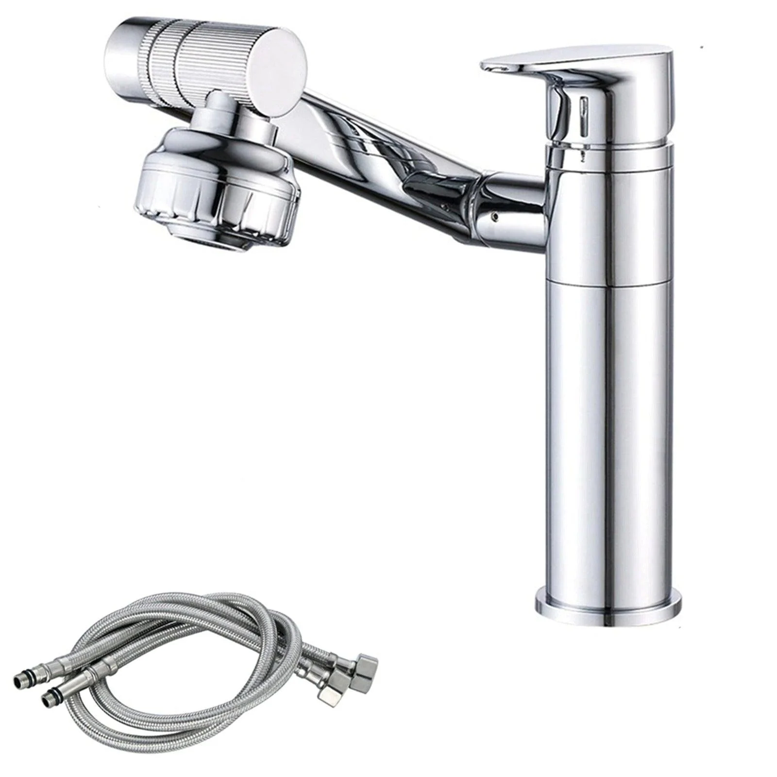 Index Bath 360 Degree Rotating Tap Adjustable Multifunctional Tap -Bathlova