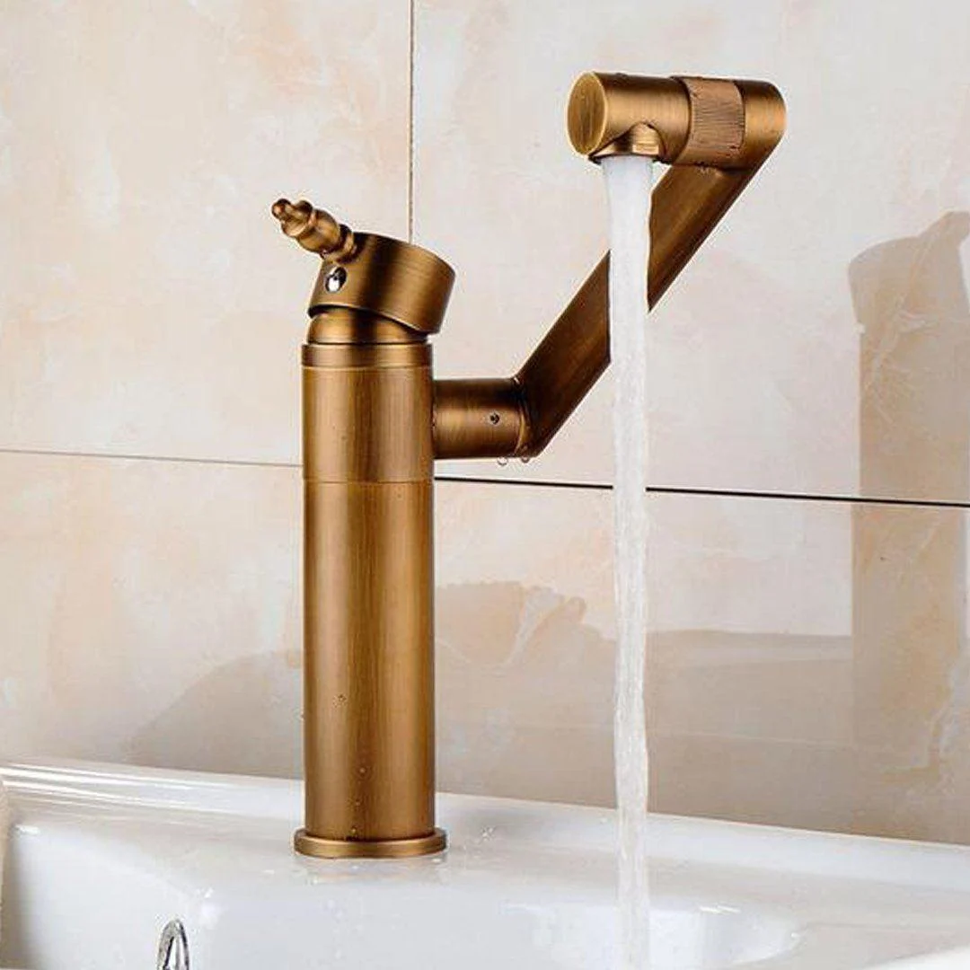 Index Bath 360 Degree Tall Brass Swivel Crane Tap Hot and Cold Multifunctional Tap -Bathlova