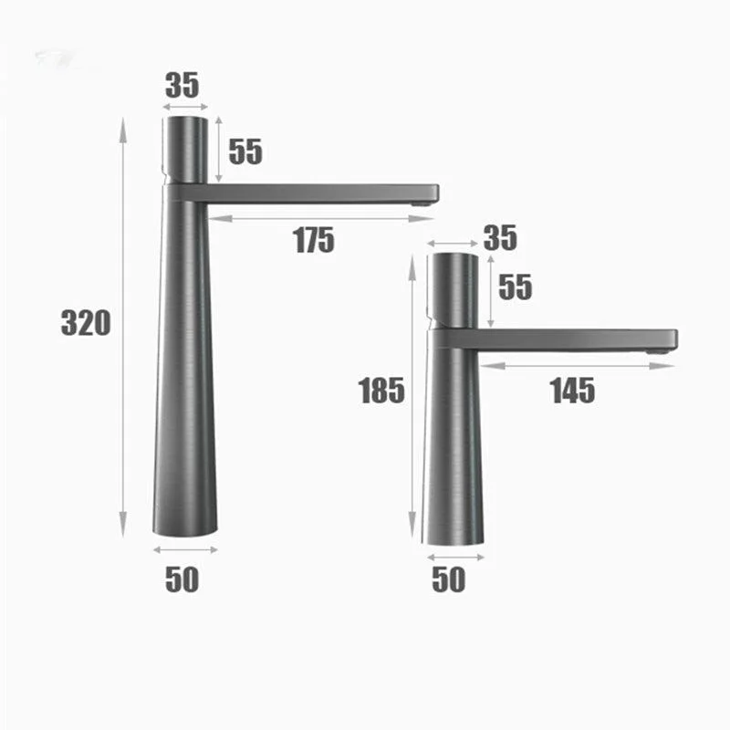 Index Bath Bathroom Tap Deck Mounted Vanity Tap Single Holder Single Tap -Bathlova