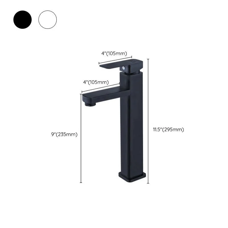 Industrial Bathroom Tap Stainless Steel Lever Handles with Water Hose Vessel Tap -Bathlova