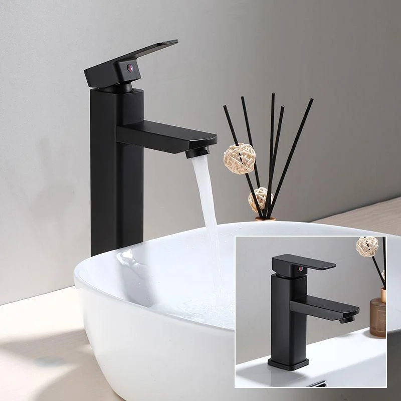 Industrial Bathroom Tap Stainless Steel Lever Handles with Water Hose Vessel Tap -Bathlova