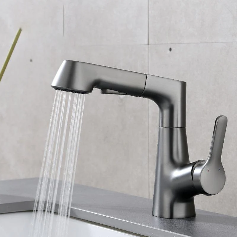 Industrial Style Taps Lever Handles Widespread Taps for Bathroom -Bathlova