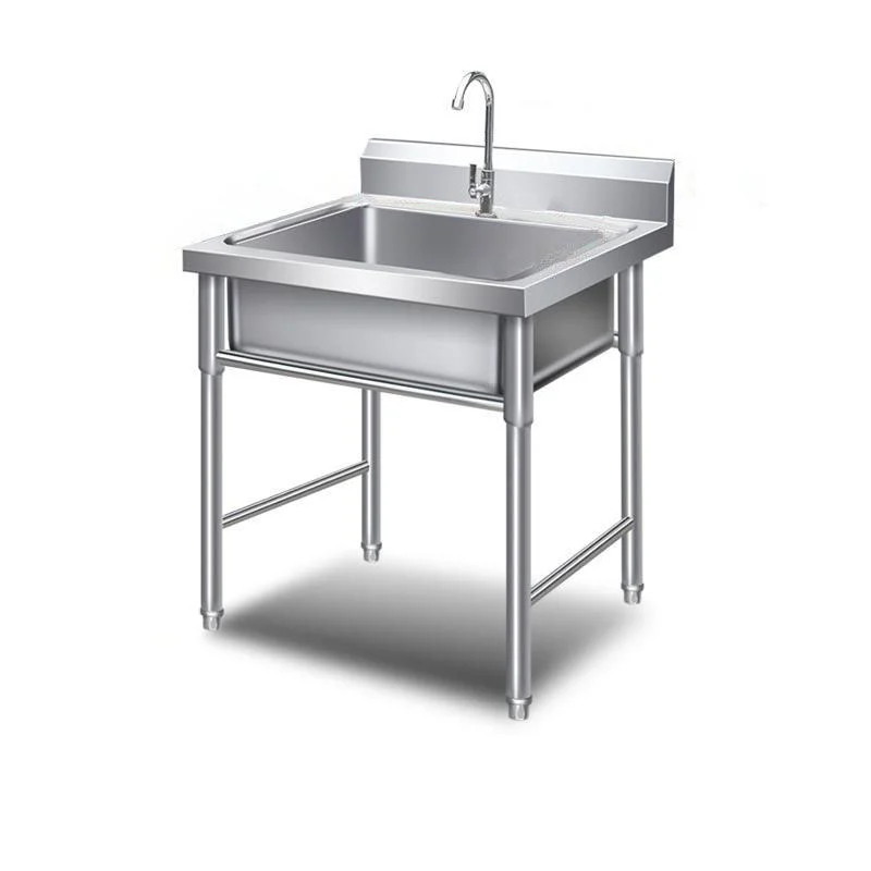 Kitchen Sink Top Mounted Stainless Steel Tap Included Kitchen Sink -Bathlova