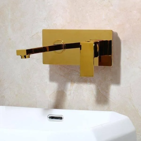 Laney - Wall Mounted Brass Nozzle Bathroom Tap -Bathlova