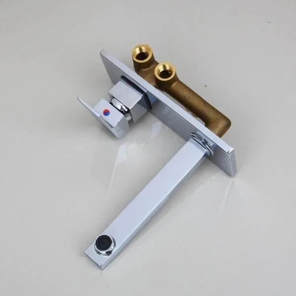 Laney - Wall Mounted Brass Nozzle Bathroom Tap -Bathlova