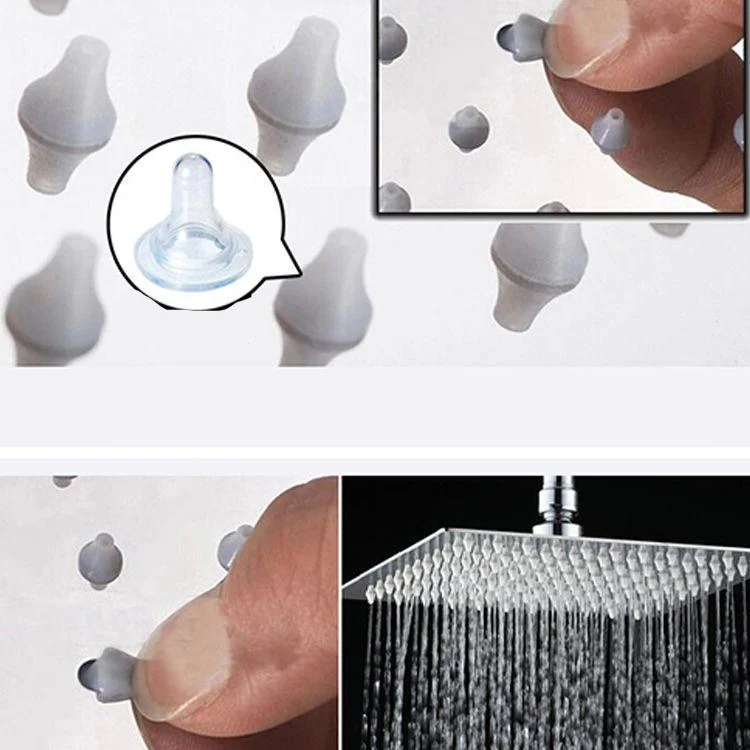 Large Shower Head 304 Stainless Steel Standard Spray Pattern Fixed Shower Head -Bathlova