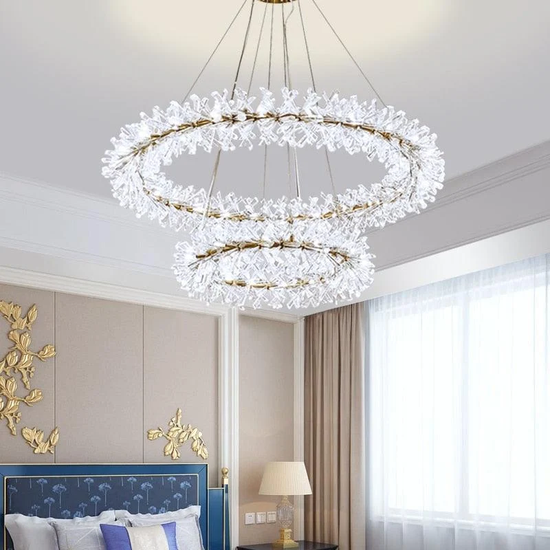 Lavinia - Crystal Chandelier -Bathlova