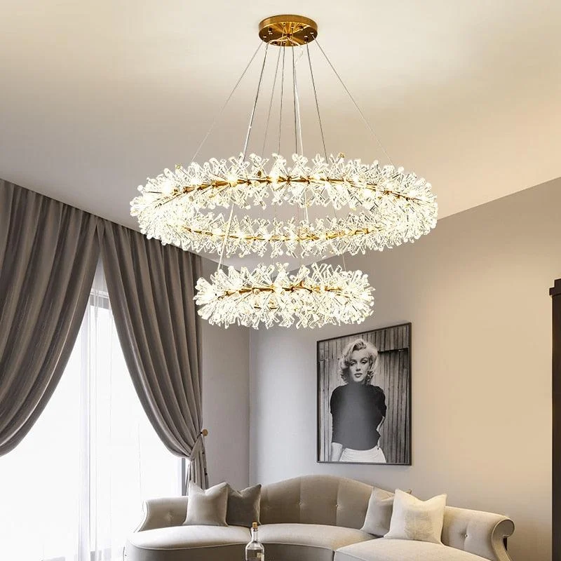 Lavinia - Crystal Chandelier -Bathlova