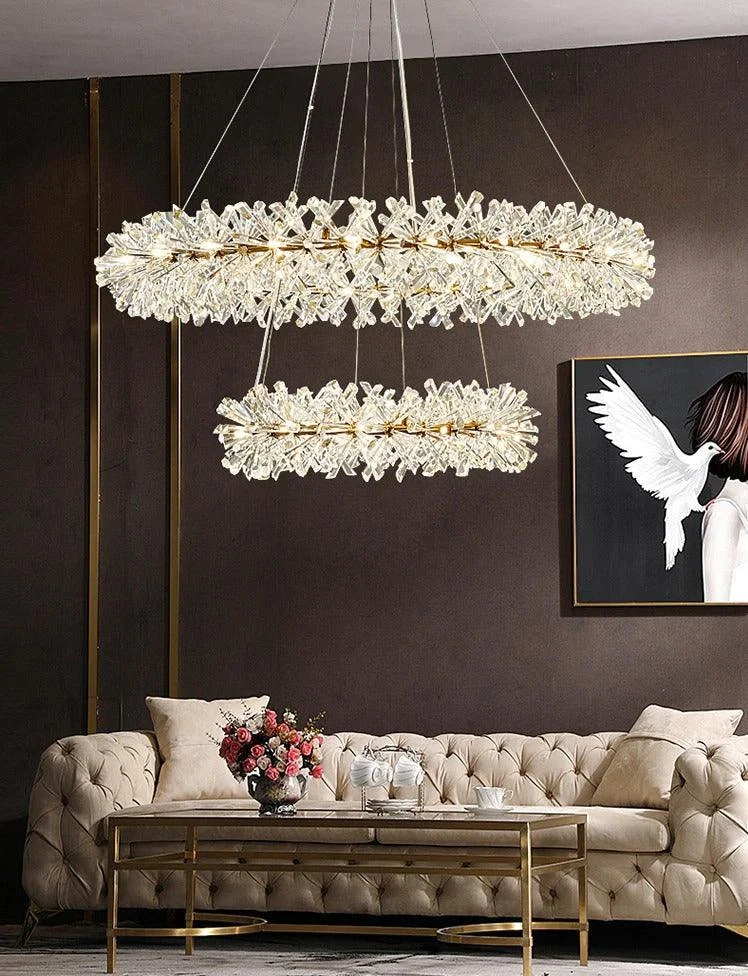 Lavinia - Crystal Chandelier -Bathlova