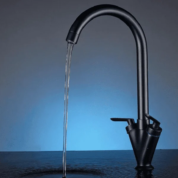 Lazaro - Two Handle Rotating Kitchen Tap -Bathlova