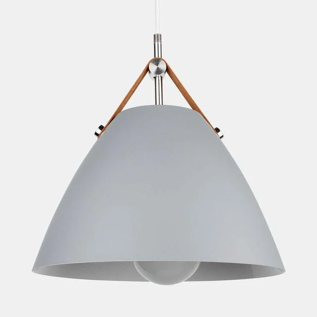 Leather Strap Pendant Lights -Bathlova