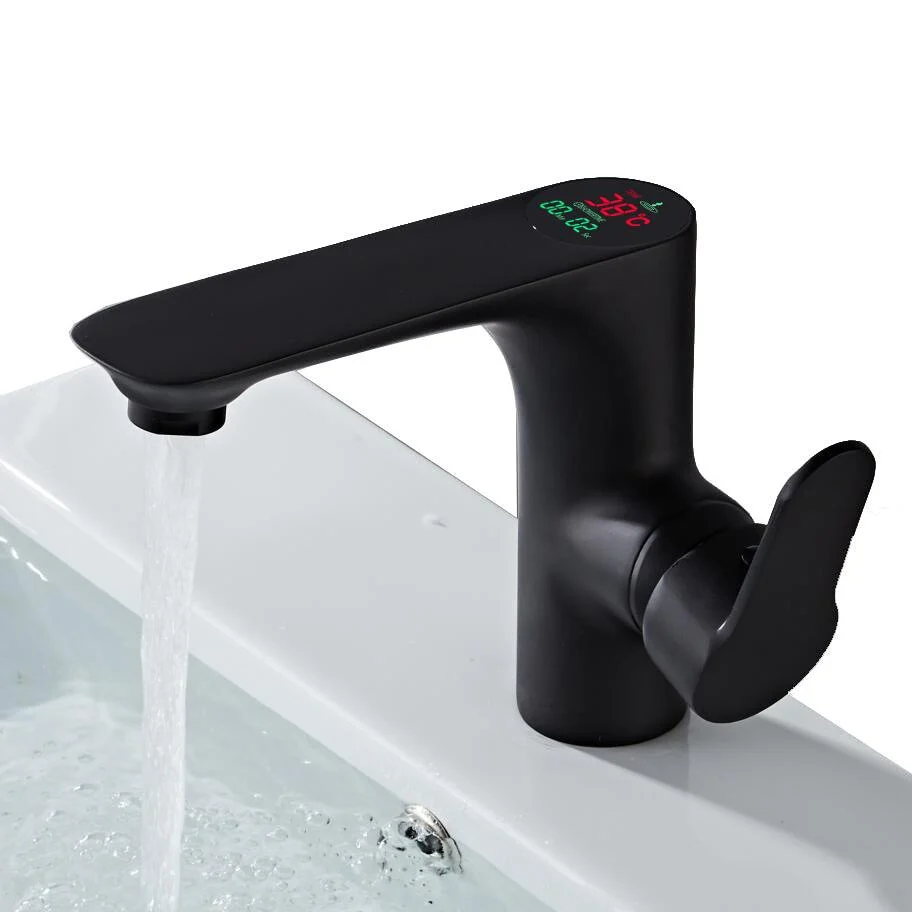 LED Digital Basin Tap Basin Mixer Temperature display Tap Tap -Bathlova