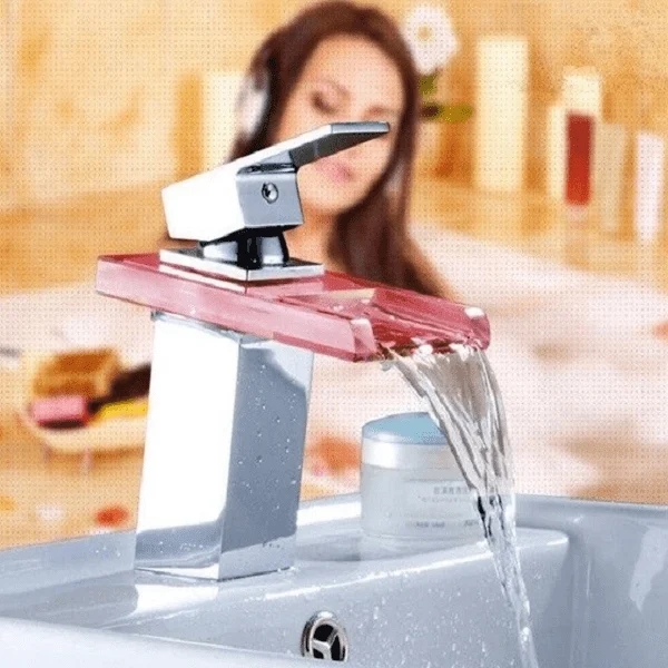 LED Temperature Color Changing Tap -Bathlova