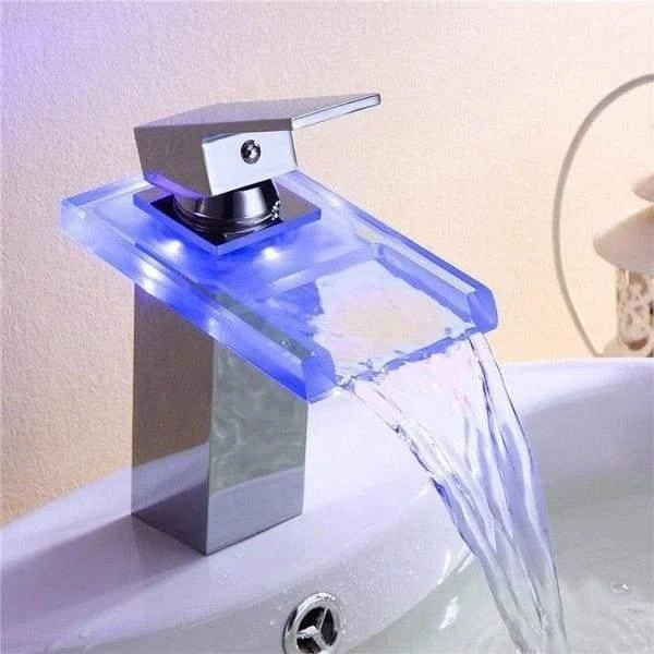 LED Temperature Color Changing Tap -Bathlova