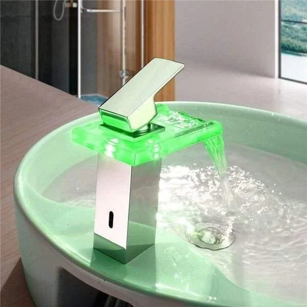 LED Temperature Color Changing Tap -Bathlova