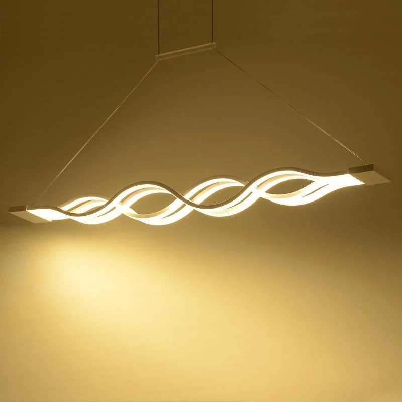 LED Wave Chandelier -Bathlova