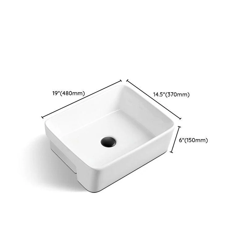 modern-bathroom-sink-rectangular-vessel-lavatory-sink-in-white-not-included-tap-bathlova-16 Modern Bathroom Sink Rectangular Vessel Lavatory Sink in White(Not Included Tap) -Bathlova