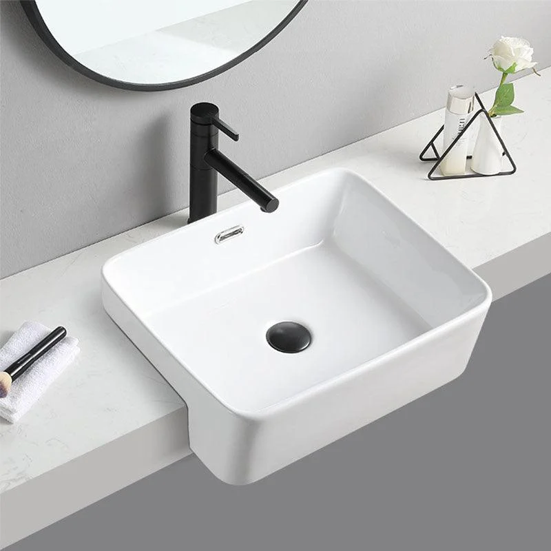 modern-bathroom-sink-rectangular-vessel-lavatory-sink-in-white-not-included-tap-bathlova-5 Modern Bathroom Sink Rectangular Vessel Lavatory Sink in White(Not Included Tap) -Bathlova