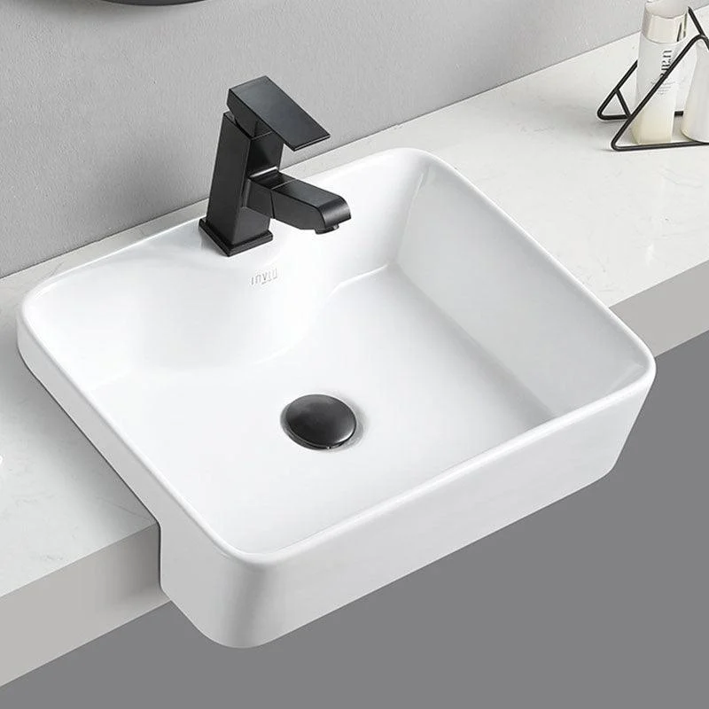 modern-bathroom-sink-rectangular-vessel-lavatory-sink-in-white-not-included-tap-bathlova-7 Modern Bathroom Sink Rectangular Vessel Lavatory Sink in White(Not Included Tap) -Bathlova
