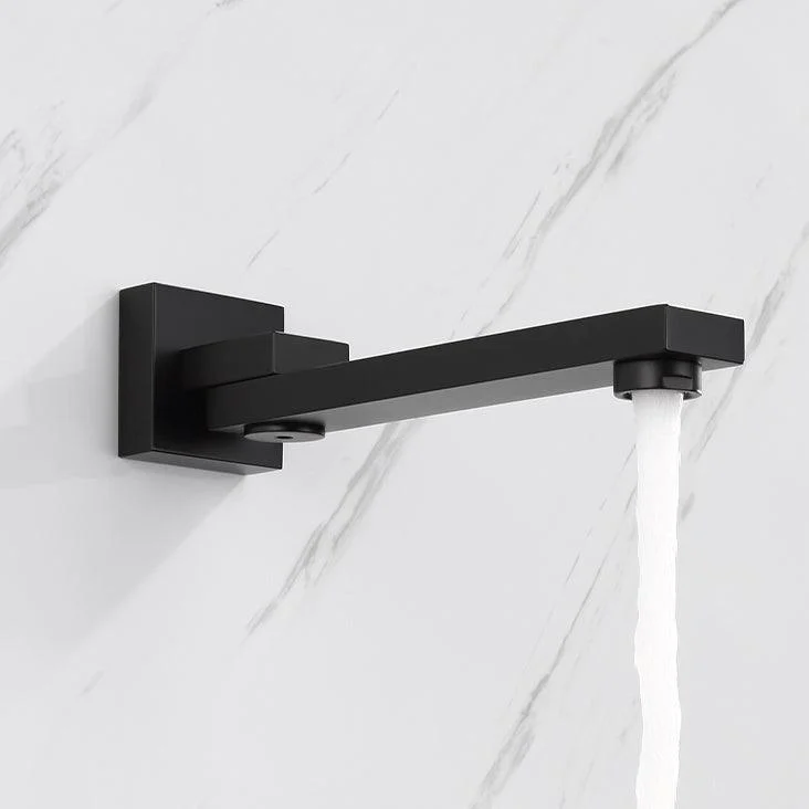 Modern Bathroom Sink Tap Metal Widespread Wall Mounted Sink Tap -Bathlova