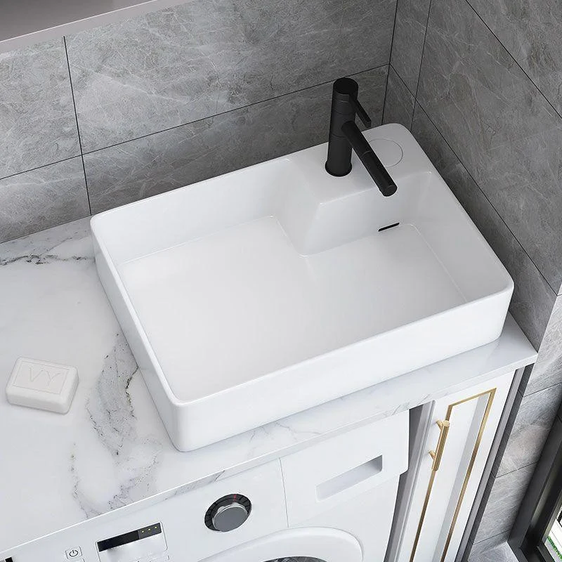 modern-bathroom-sink-white-ceramic-rectangular-bathroom-vessel-sink-bathlova-4 Modern Bathroom Sink White Ceramic Rectangular Bathroom Vessel Sink -Bathlova
