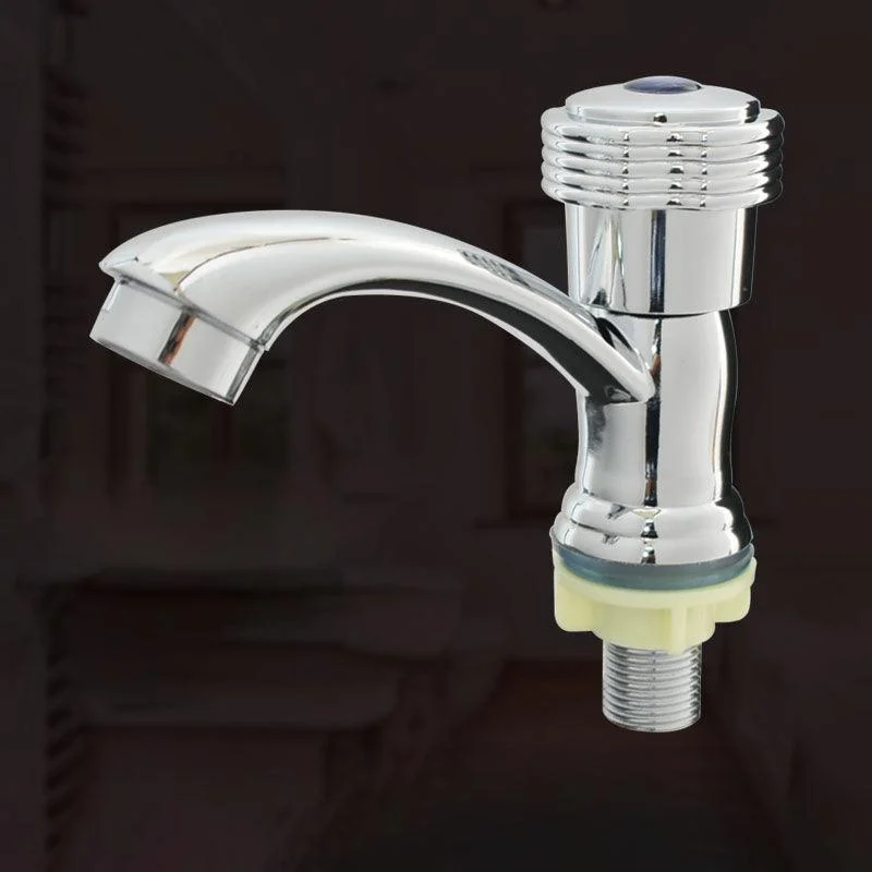 Modern Bathroom Tap Chrome Knob Handle with Water Hose Vessel Sink Tap -Bathlova